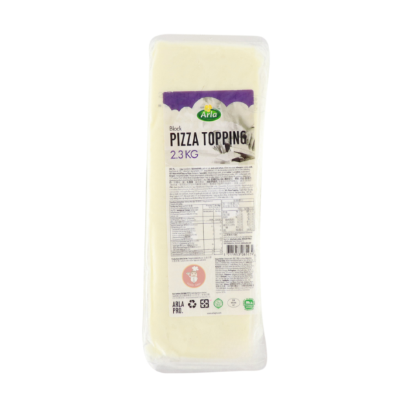 Arla Pizza Topping 2.3kg ชีสยืด ชีสก้อน ชีสพิซซ่า